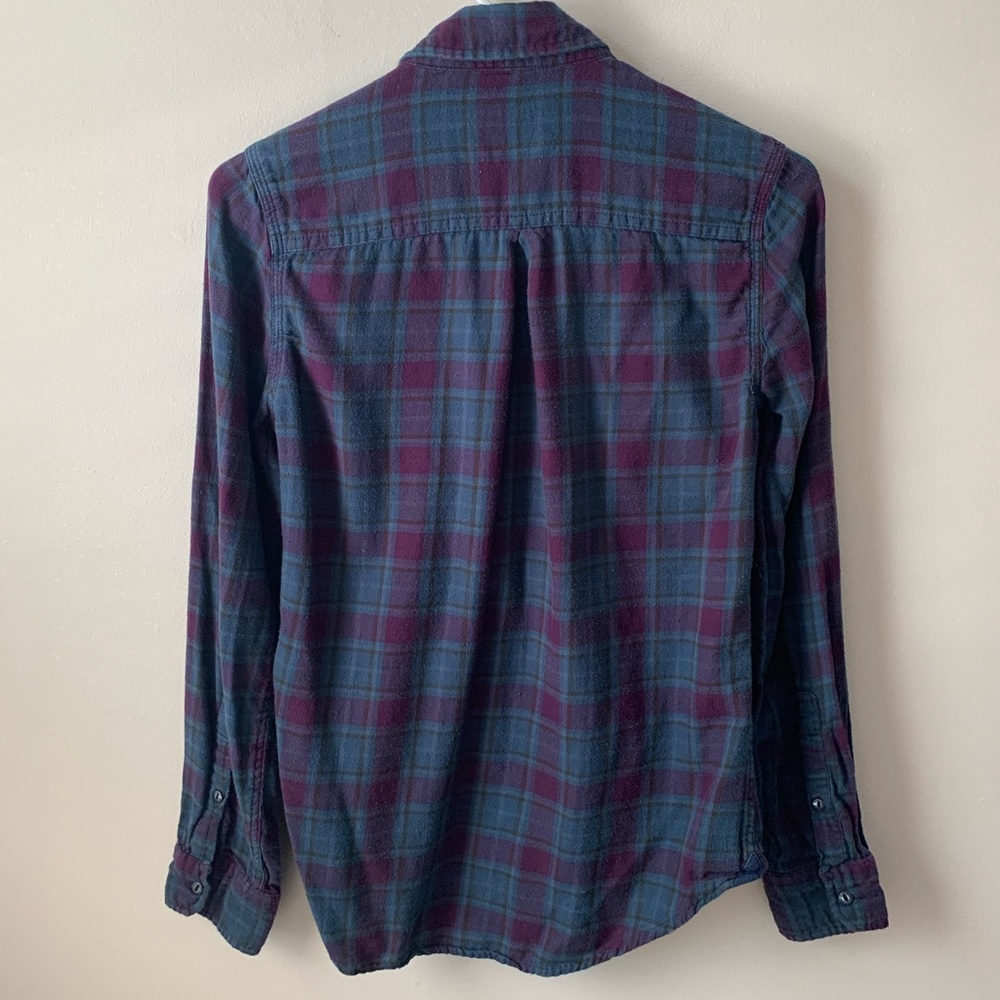 Jachs Girlfriend Flannel Button Up Size Small - image 3